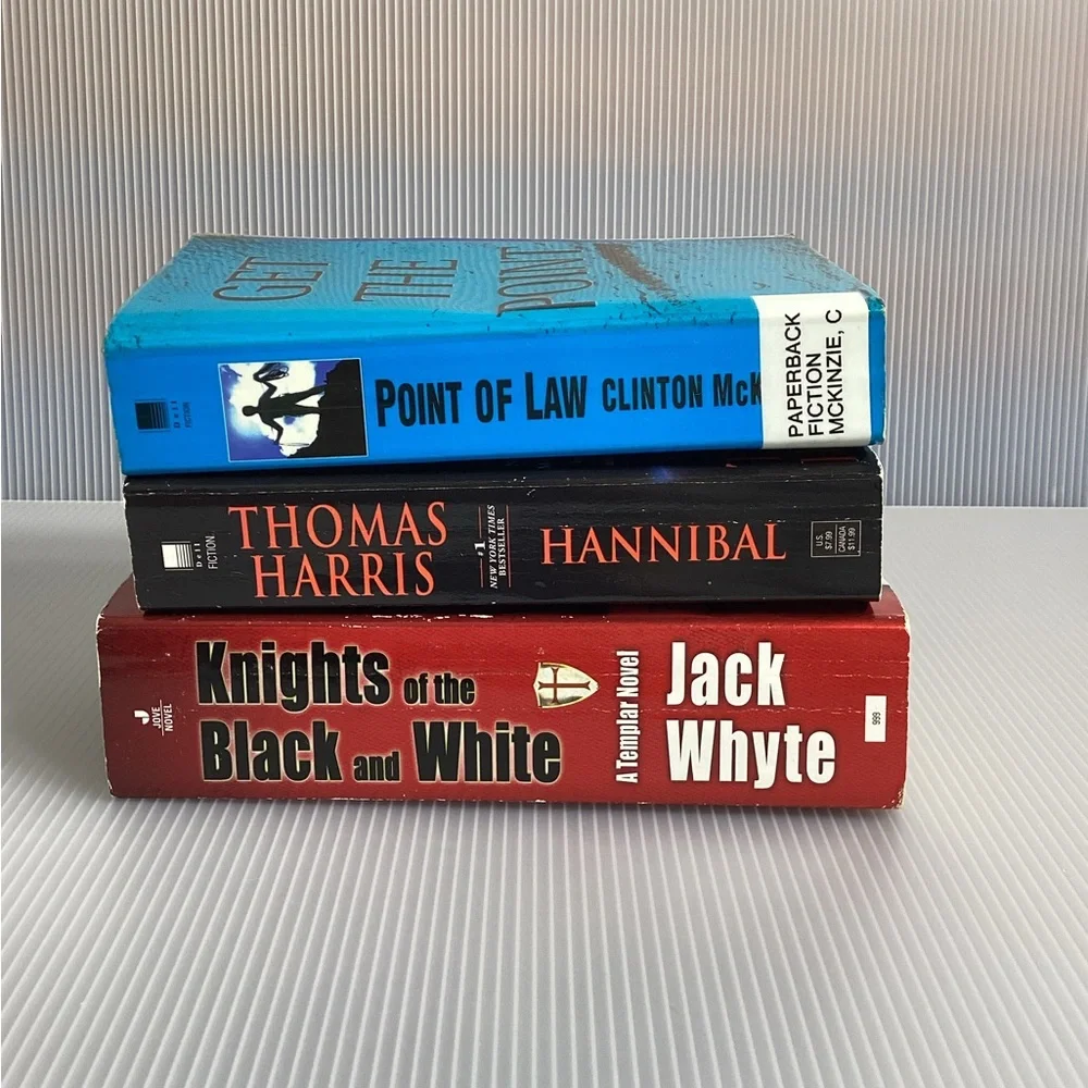 Set of 3 Mystery Fiction Paperback Books